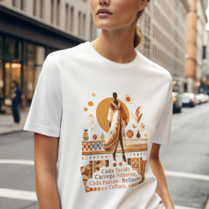 Tecido historias cultura - Branca